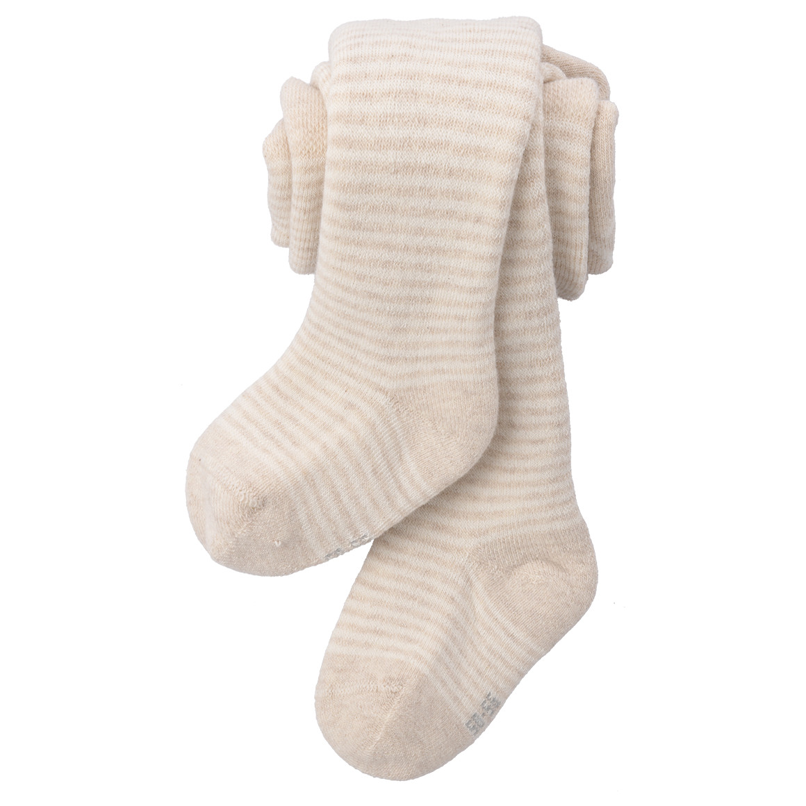 Topomini Baby Frottee-Strumpfhose in weicher Qualität creme