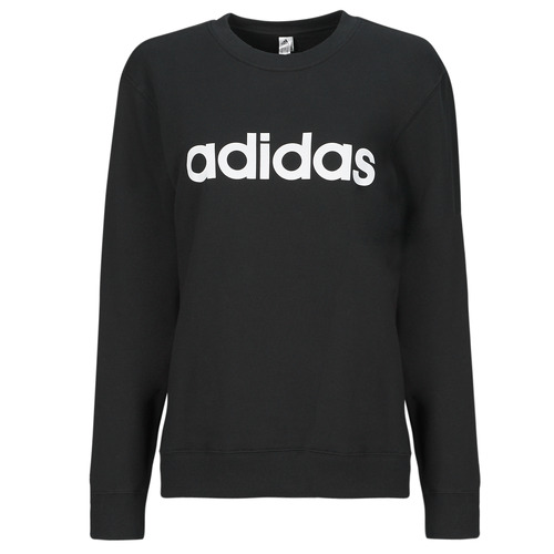 Adidas Sportswear - W LIN FT SWT - Noir / Blanc