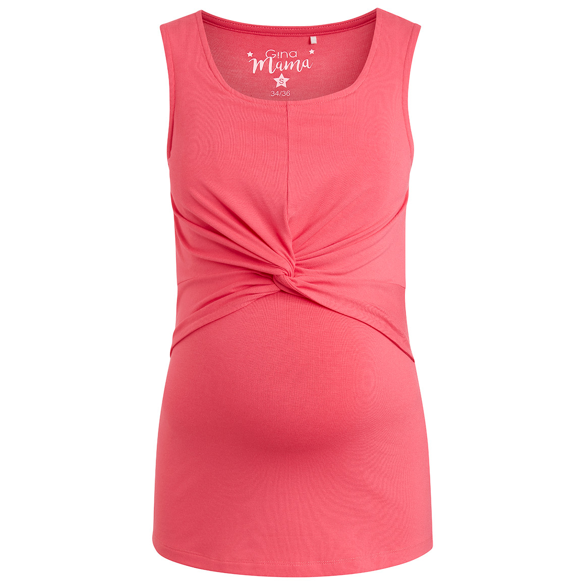 Gina Mama Damen Still-Top unifarben pink