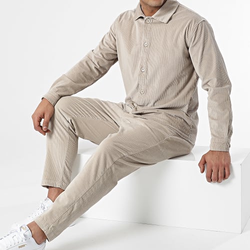 Ensemble Surchemise et Pantalon 701000 Taupe