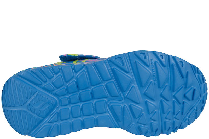 SKECHERS UNO LITE - LOVE LEVITATE HEARTS BLUE SNEAKER