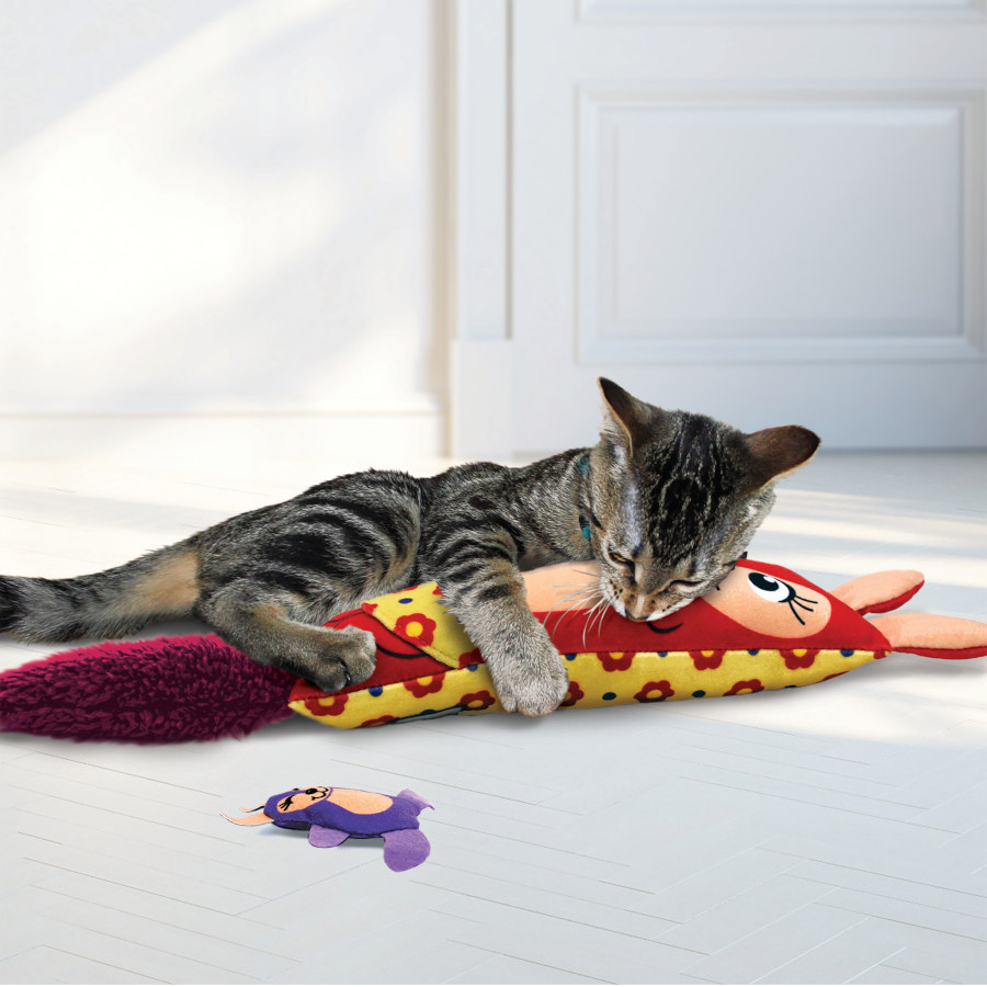 Isca para gatos Kong Kickeroo Kanga