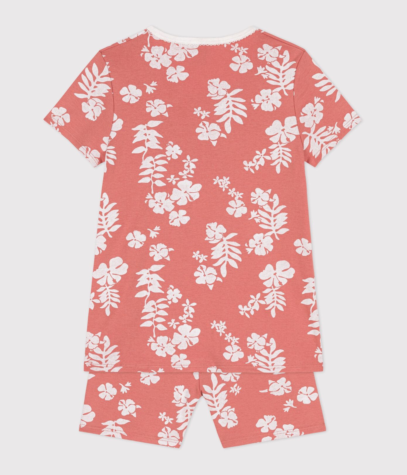 Pyjacourt Hawaï petite fille en coton