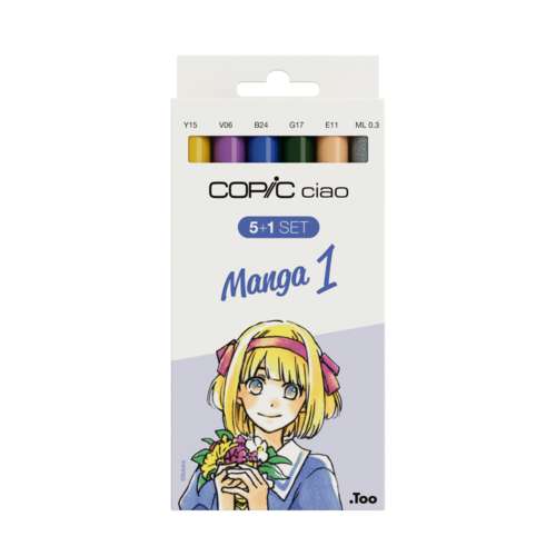 COPIC® ciao 5 1 Sets Manga