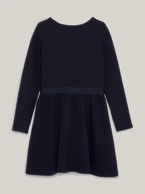 Vestido Hilfiger Monotype com cinto na cintura