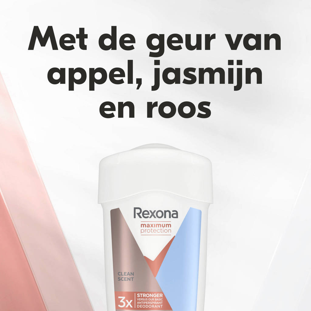 RexonaClean Scent anti-transpirant deodorant stick - 6 x 45 ml