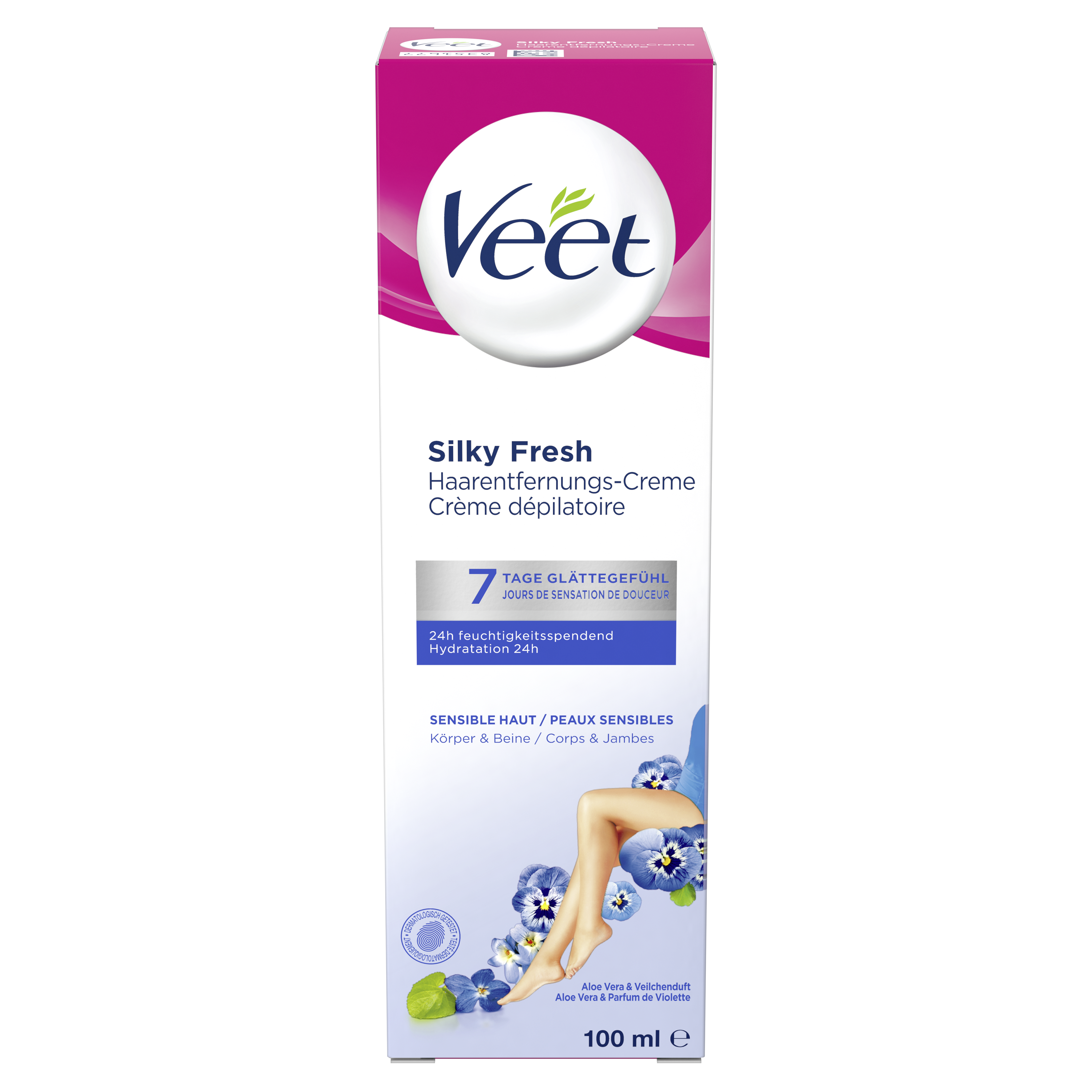 Veet Haarentfernungscreme Creme sensible Haut 100 ml