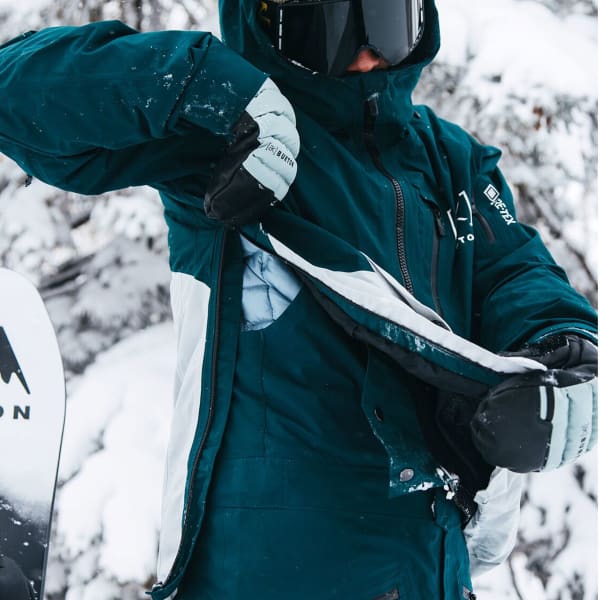 Veste snowboard BURTON M AK GORE VELOCITY ANRK DEPEMD/GRAYCL