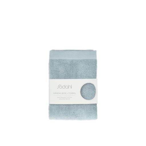 Södahl Comfort Organic Håndklæde, Linen Blue, 50x100 cm
