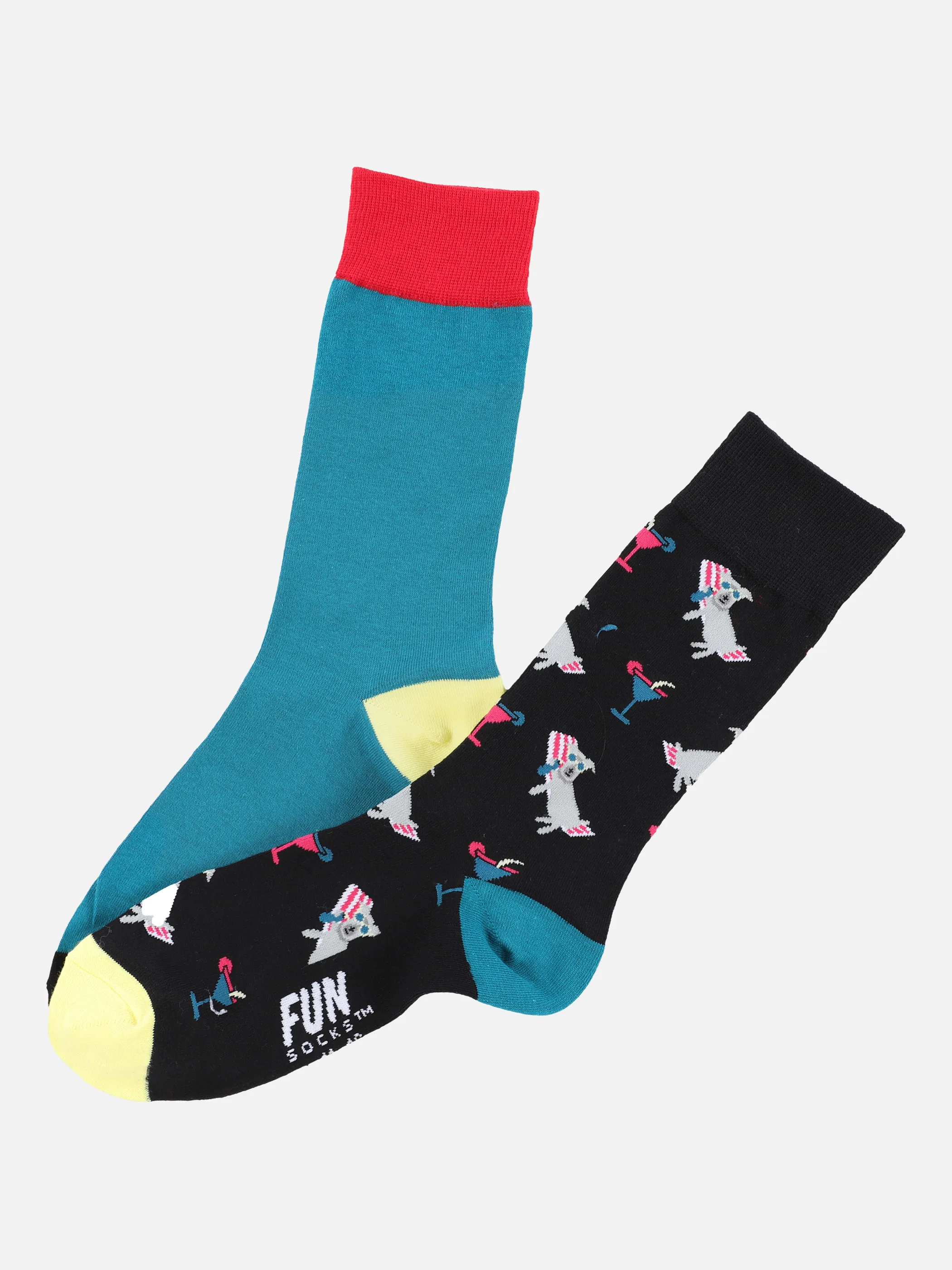 Unisex Fun-Socks im 2er Pack