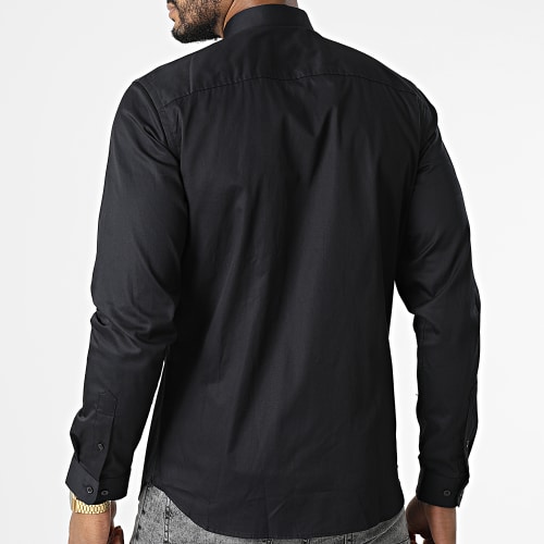 Chemise A Manches Longues Blacardiff Noir