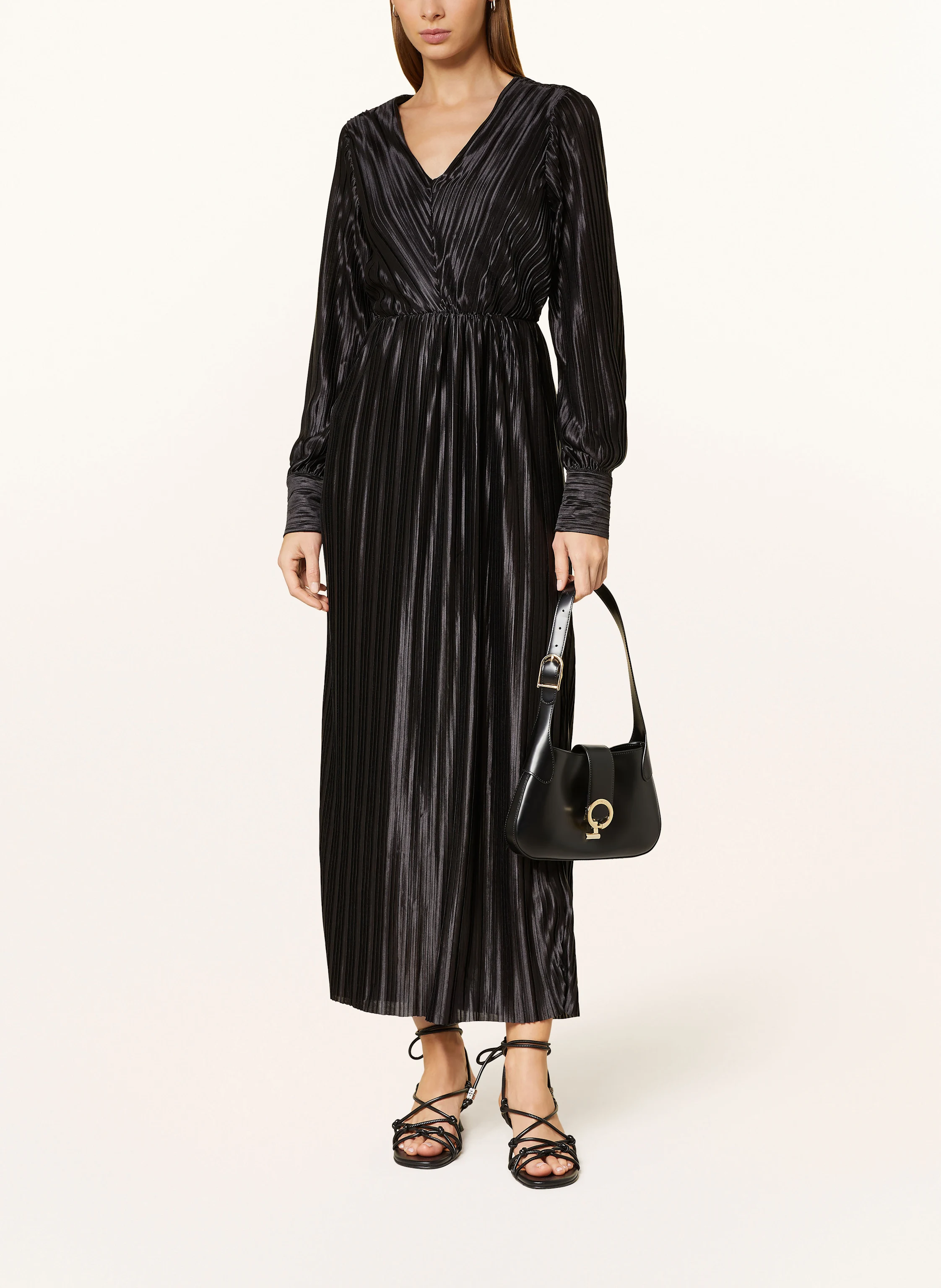 Y.A.S. Plisseekleid