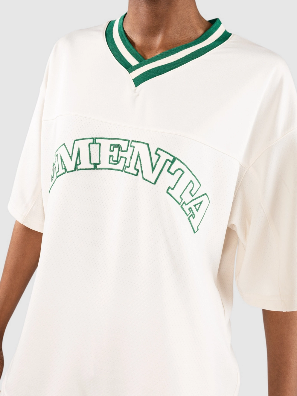 Ementa SB Gabi Jersey Kit T-Shirt off white/green