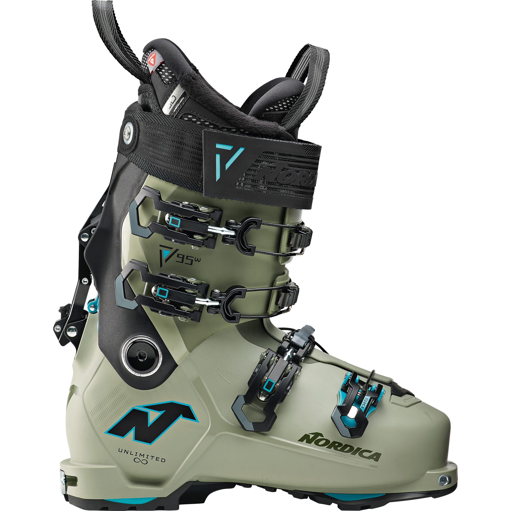 Nordica Unlimited 95 W DYN GripWalk® Freetouring Skischuhe Damen lt green
