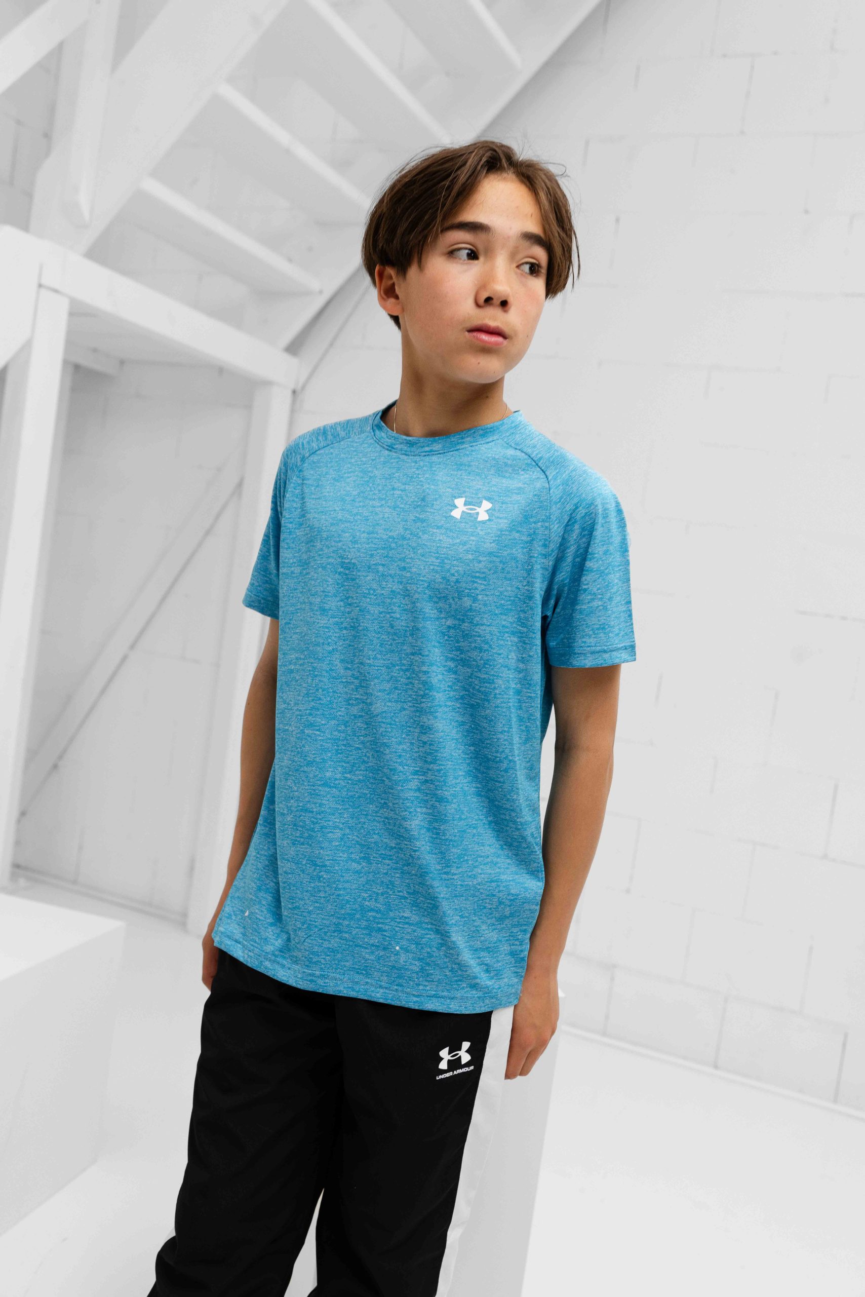 Under Armour Tech 2.0 T-Shirt Kids Blauw
