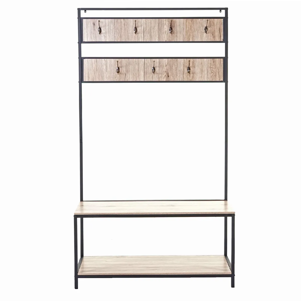 Mendler Garde-robe HWC-D44 - Chêne