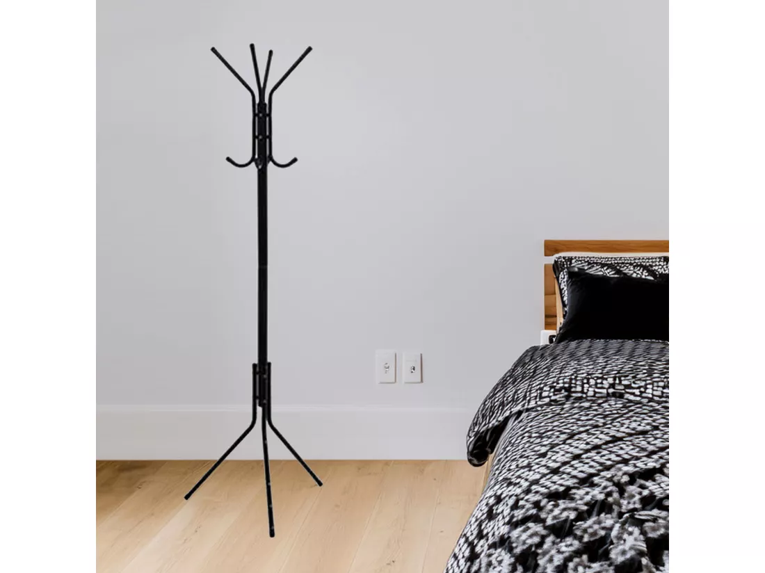 WELL HOME - Porte-manteau arbre en métal avec 8 cintres