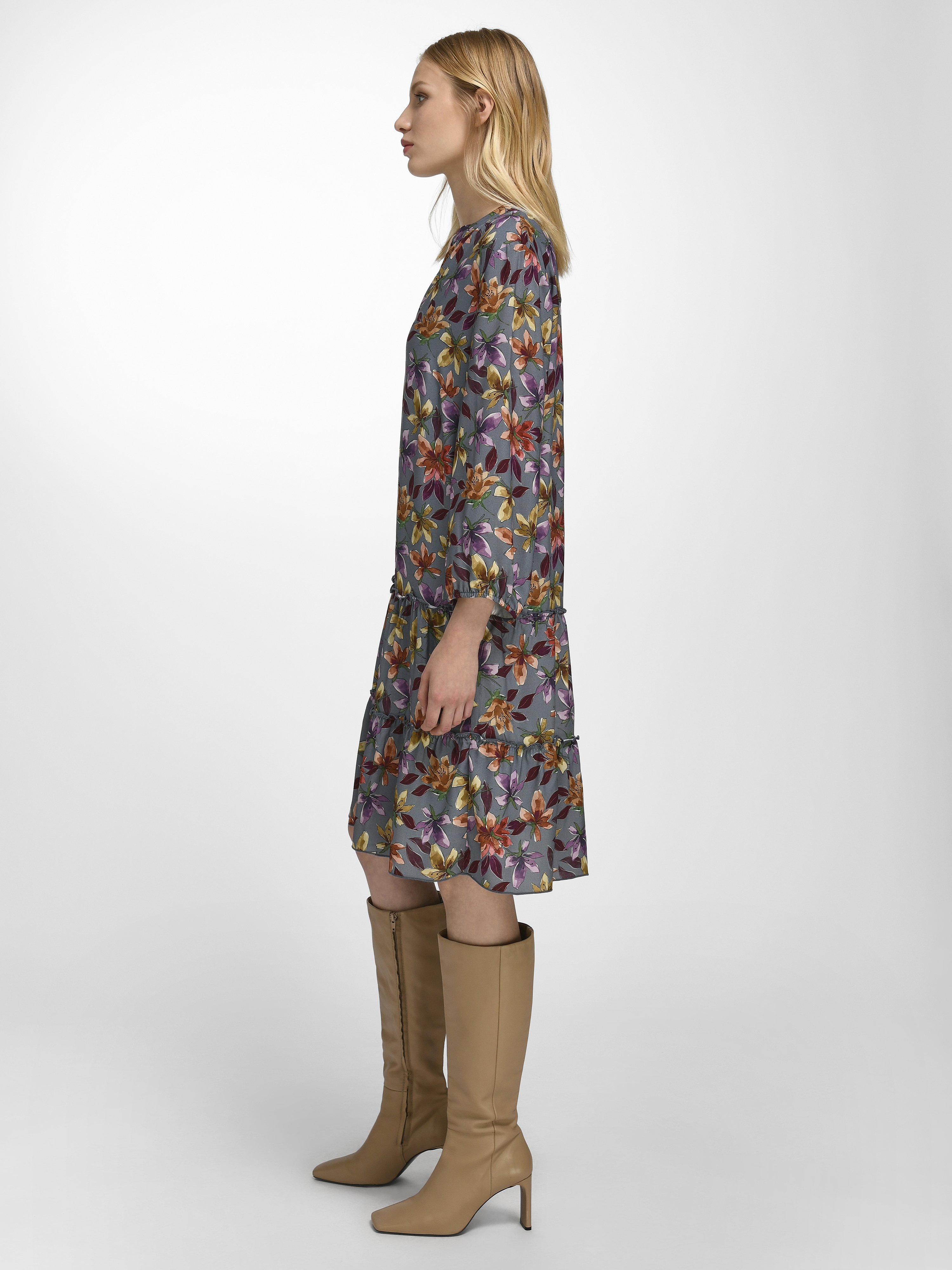 Kleid mit 3/4-Arm