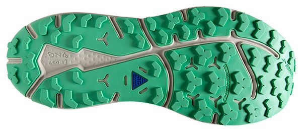 Chaussures Trail Brooks Divide 4 Jaune Vert Homme