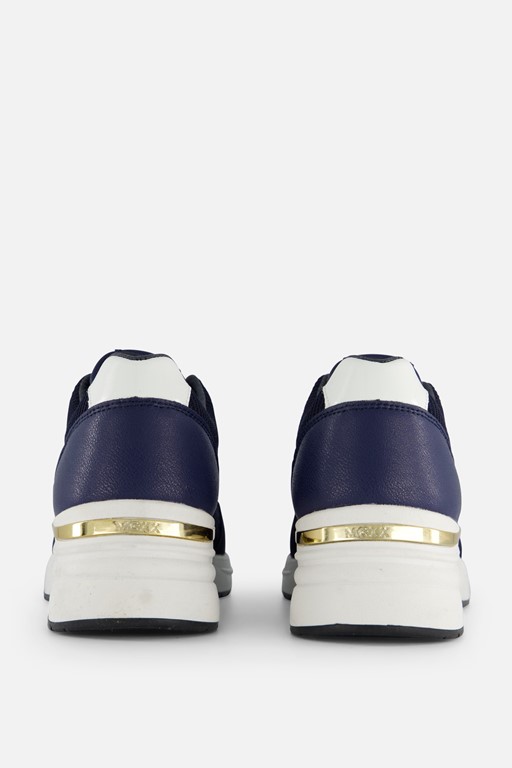 Mexx Nena Sneakers blauw Textiel
