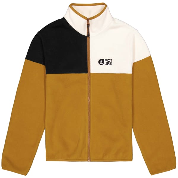 Veste polaire PICTURE PIPOA YOUTH FLEECE HONEY BLACK VANILLA