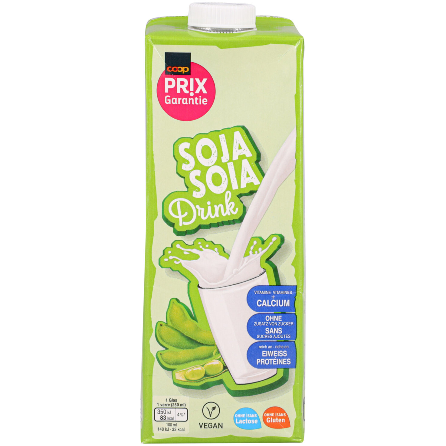 Prix Garantie Sojadrink Vitamine+Calcium