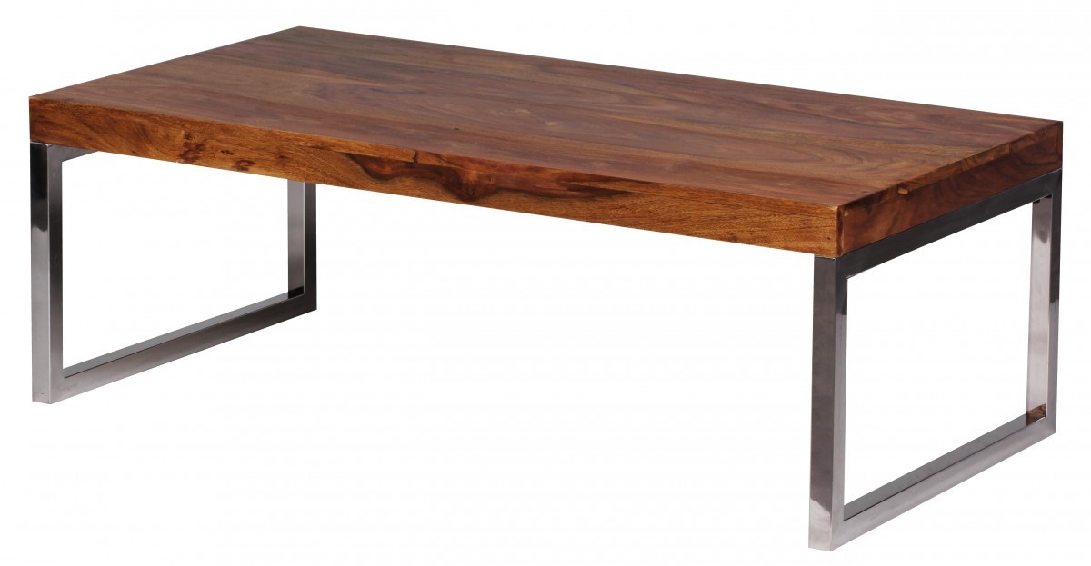 Couchtisch - Sheesham massiv gebeizt - 120x60 cm