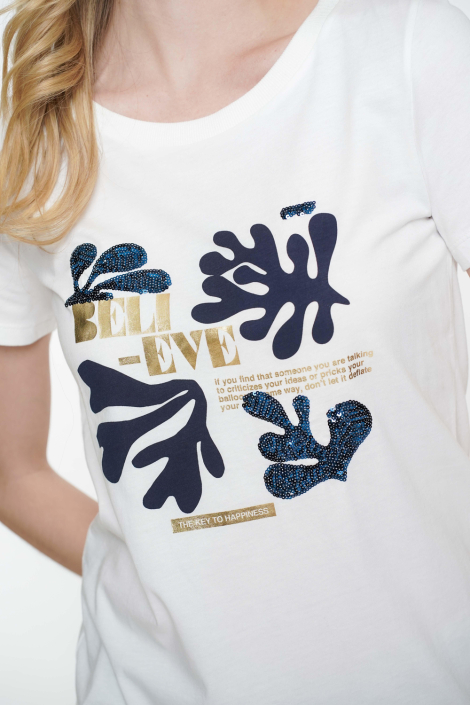 Geisha witte dames t-shirt