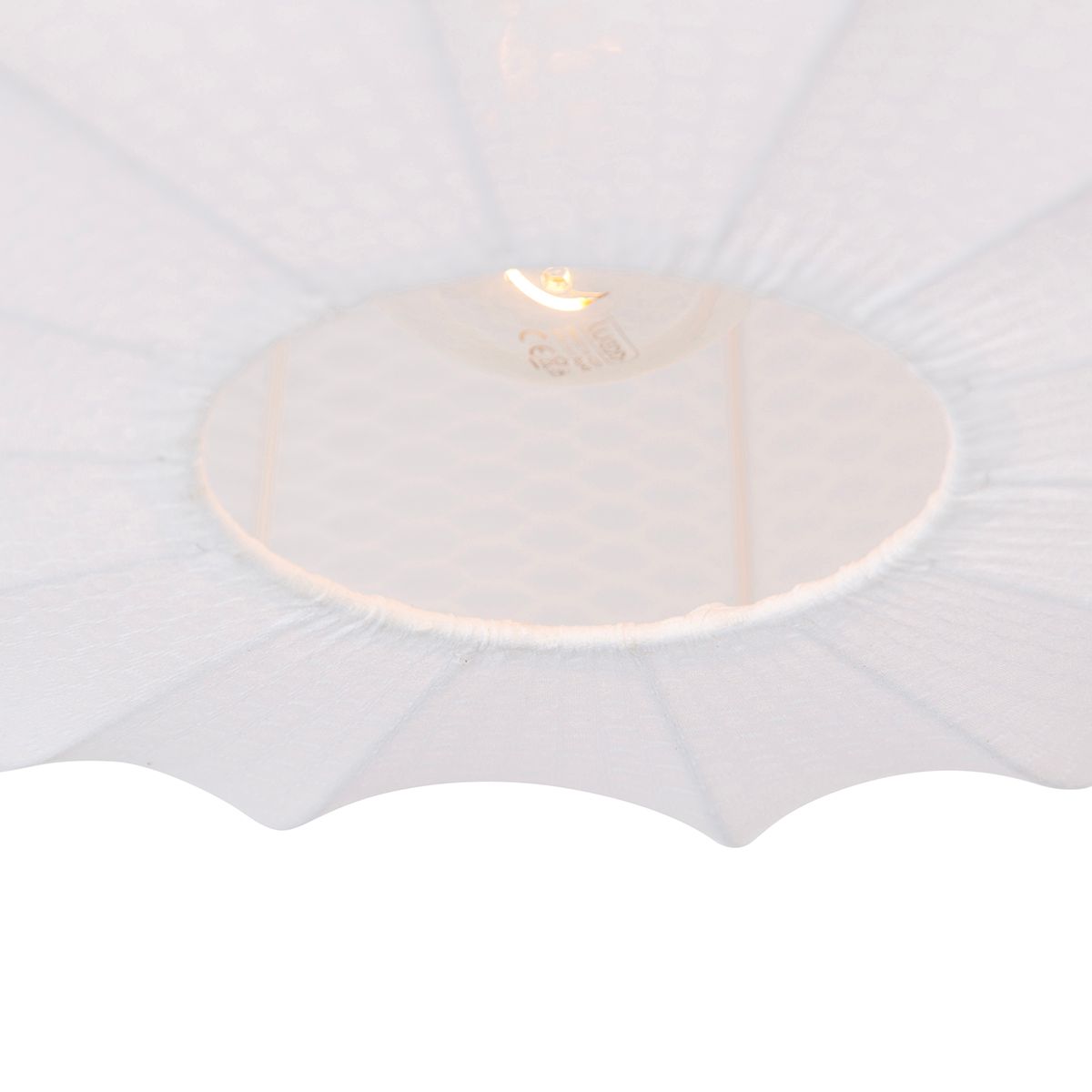 Japandi plafondlamp wit 40cm - Madleine