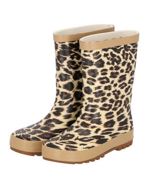 Xqboots Meisjeslaars Rubber Luipaard - Laarzen
