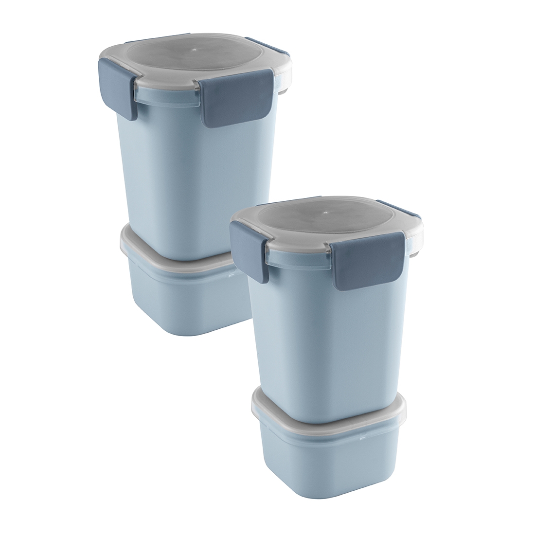 Sunware sigma home food set van 2 lunchbeker - blauw