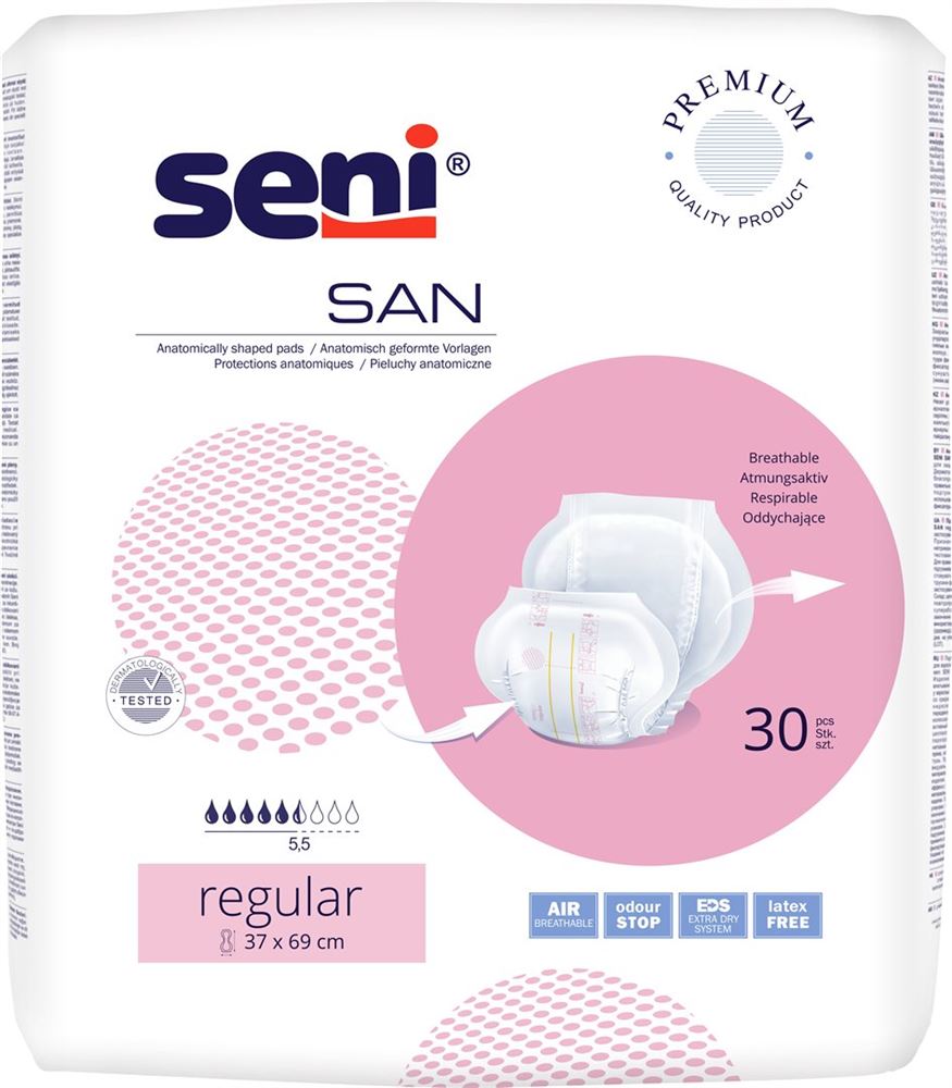 Seni San Regular Btl 30 Stk