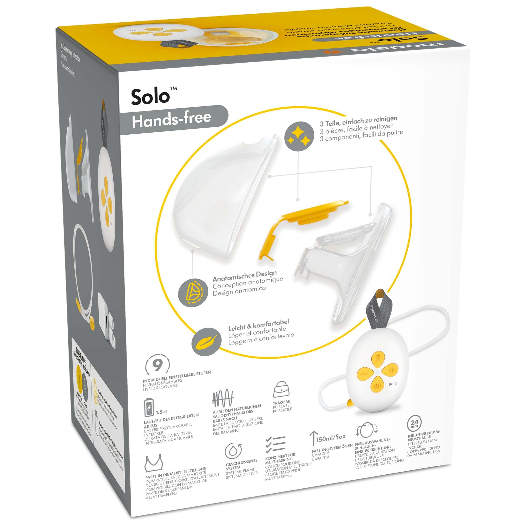Medela Solo Hands-free enkele elektrische borstkolf