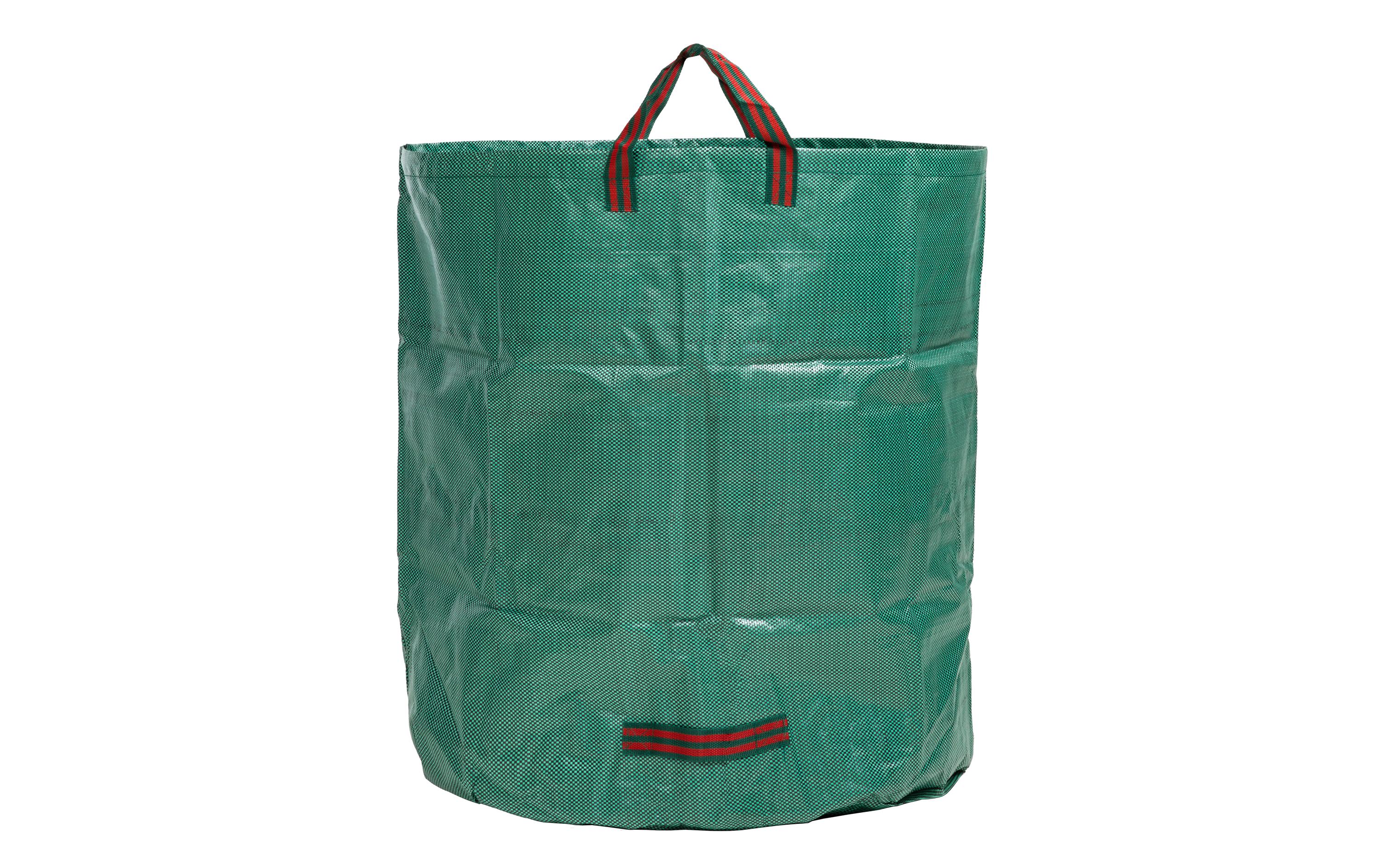 Gartensack rund, 272 LiterReissfester Sack für Lagerung und Transport von Gartenabfällen