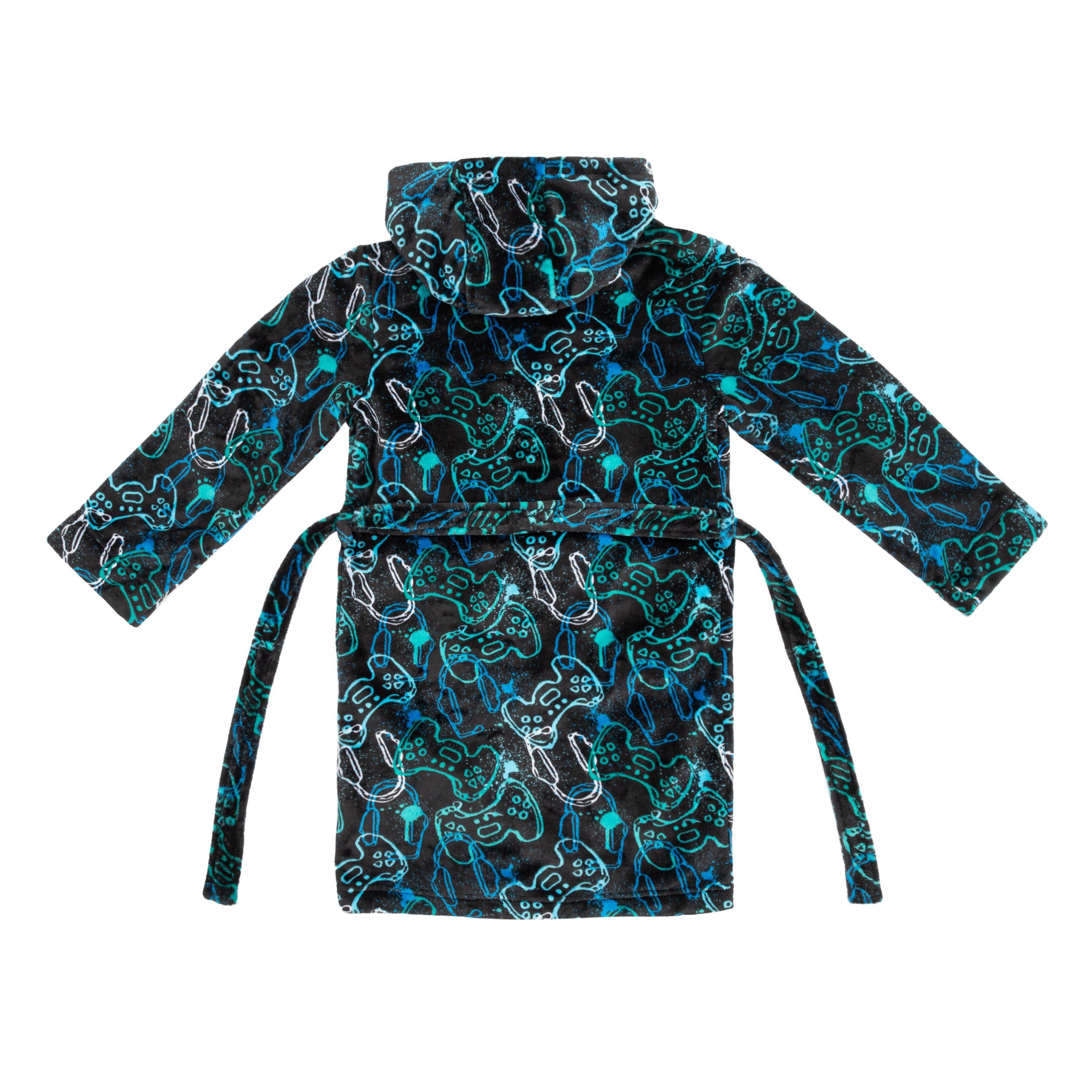 Firetrap Kids Boys Gaming Dressing Gown