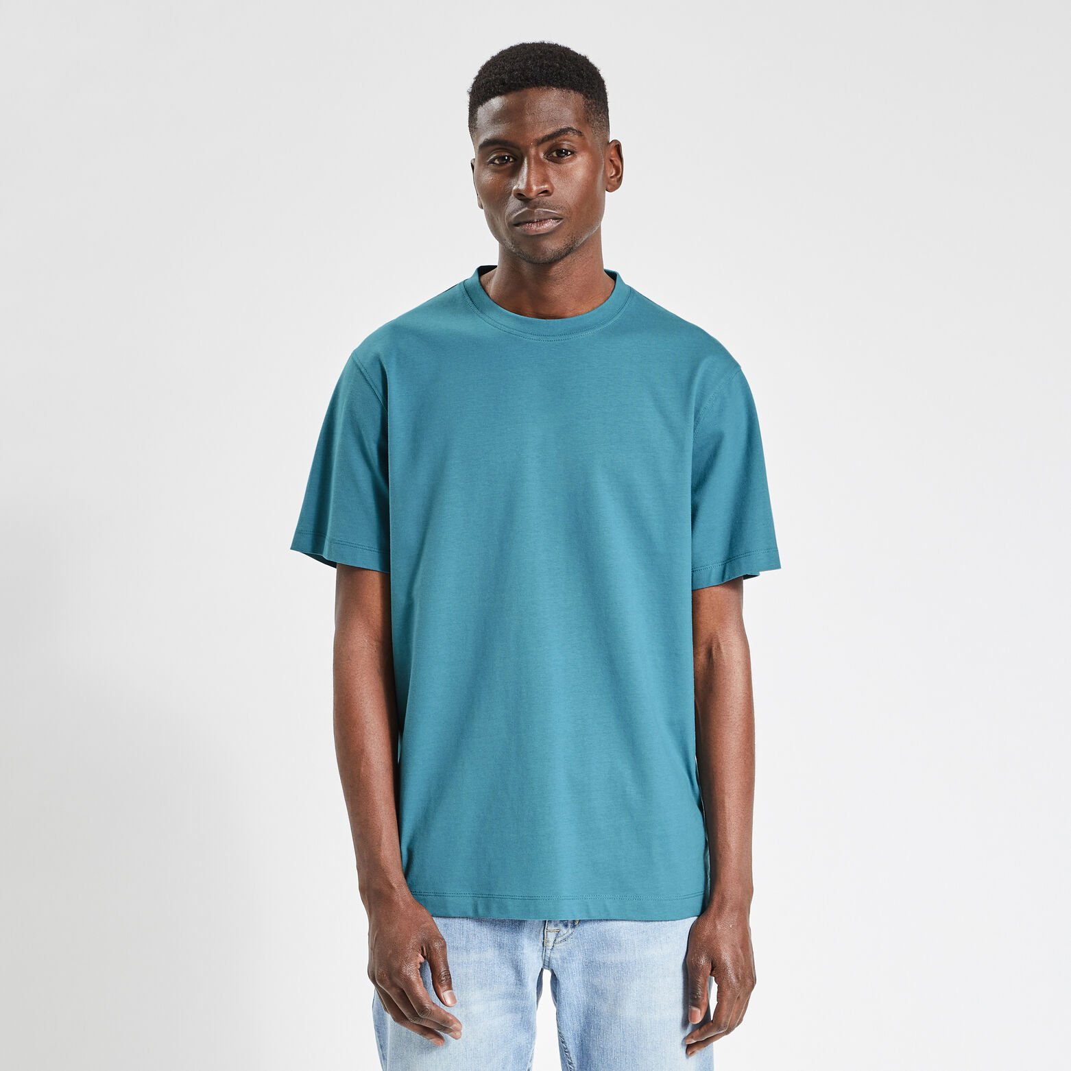 Tee shirt 'le parfait by JULES' coton issu de l'ag Vert