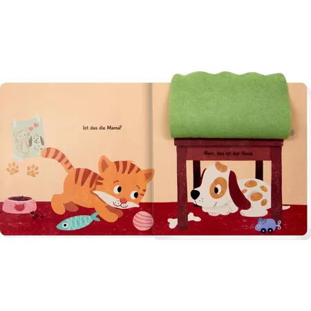 Coppenrath Verlag Wo ist Mama, kleine Katze? (Fühlen&begreifen)