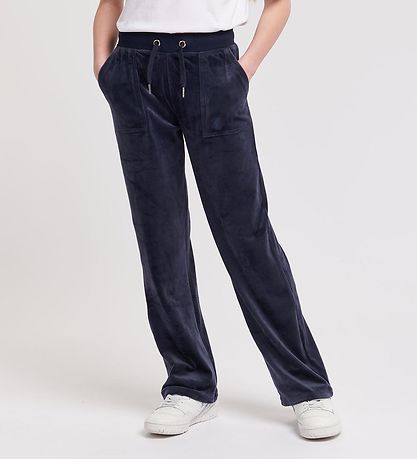 Juicy Couture Velourbukser - Tonal - Night Sky