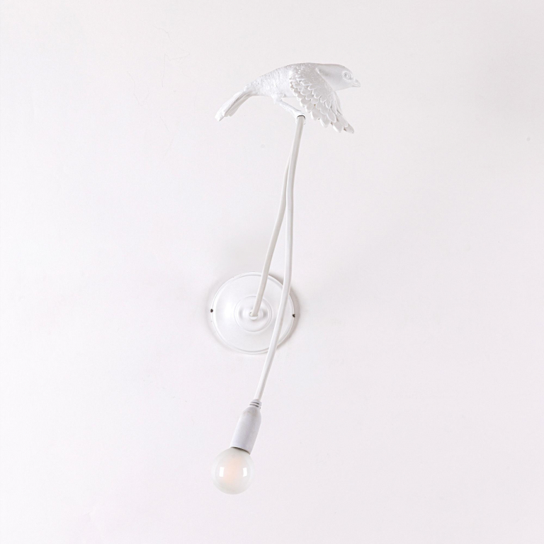 Seletti Sparrow Taking Off wandlamp