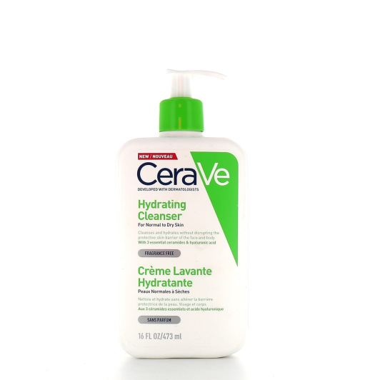 Crème lavante et hydratante pour le corps CeraVe