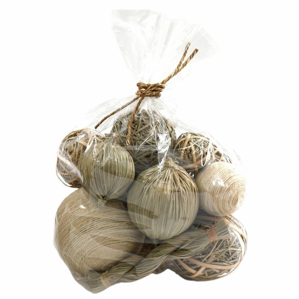 Sachet de boules séchées natural 24 x 22 cm