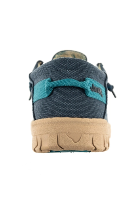 Chaussures bateau jeep samoa wallabee 016 navy