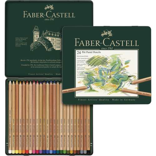 FABER-CASTELL Pitt-Pastellstifte im Metall-Etui