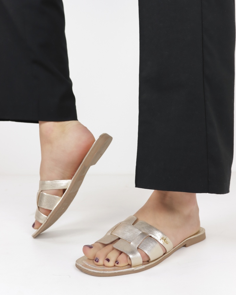 Mexx Jacey Slippers  - goud