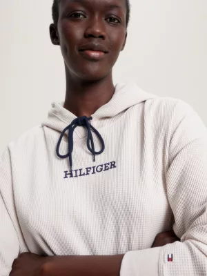Hilfiger Monotype Waffle Knit Lounge Hoody