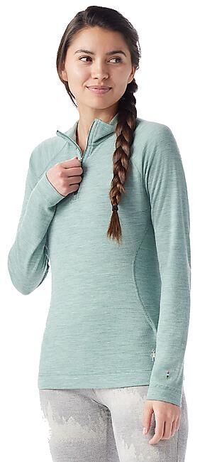 SMARTWOOL - T-SHIRT WOMEN S CLASSIC THERMAL 1/4 ZIP