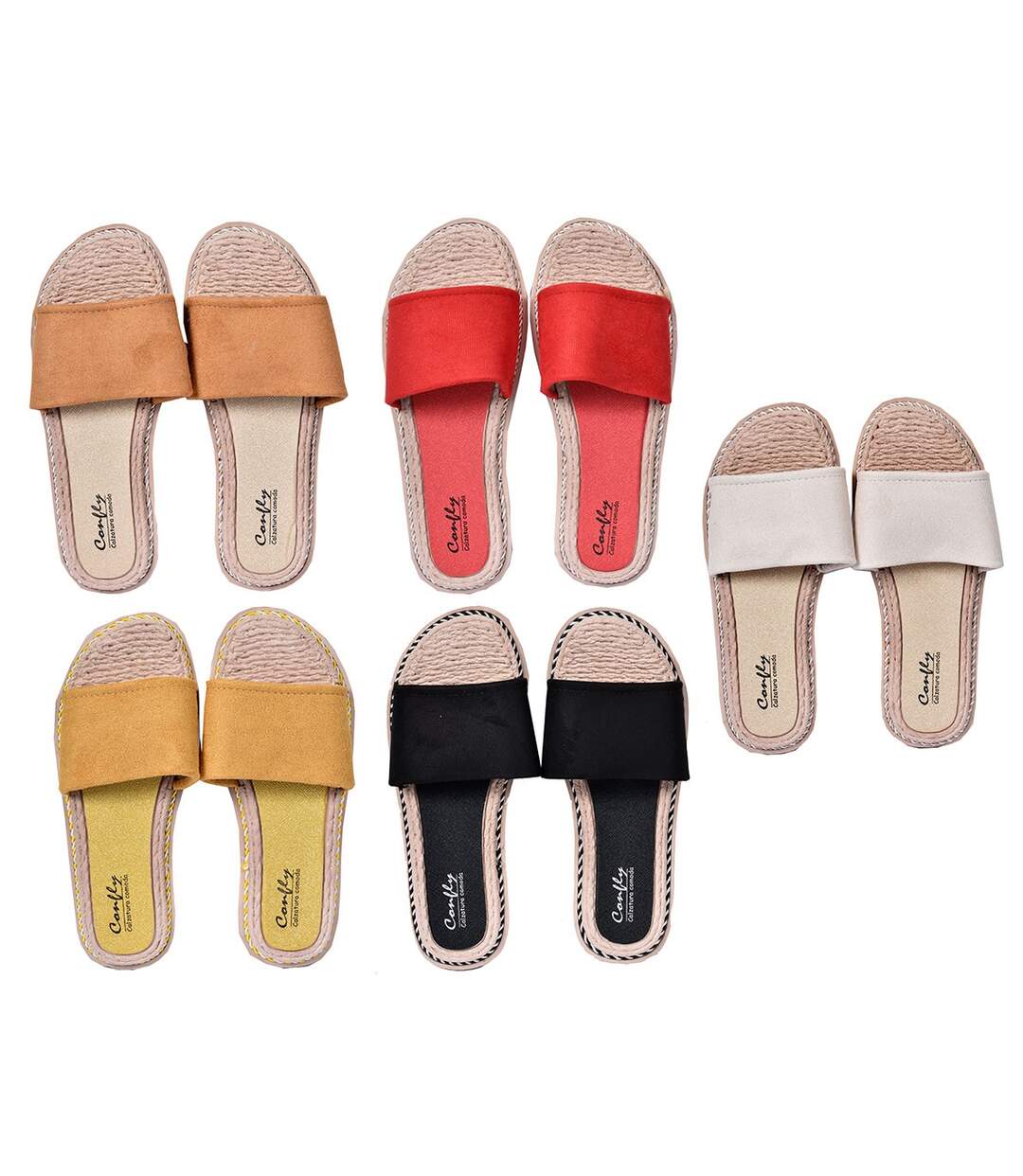Sandale Femme MODE - Chaussure d'été Qualité et Confort - SD612 ROUGE