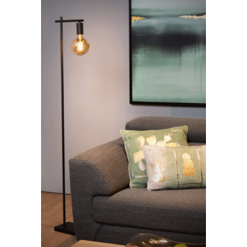 Lucide Vloerlamp Zwart