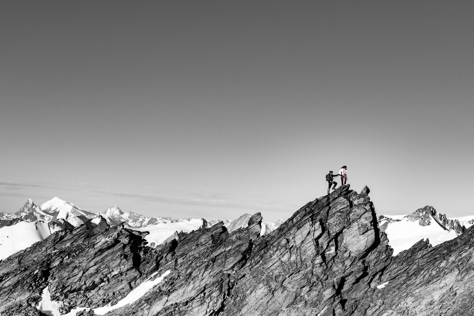 Trugberg I, Berner Oberland, Aletschgebiet, Schweiz / Thomas Senf by Mammut Collection - Open Edition.