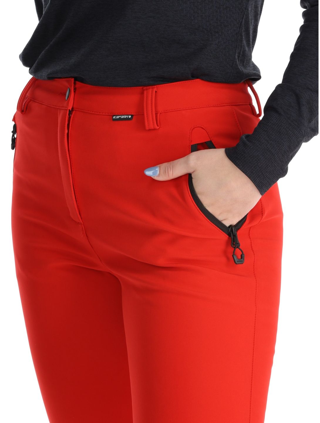 Frechen softshell skibroek dames  kort model